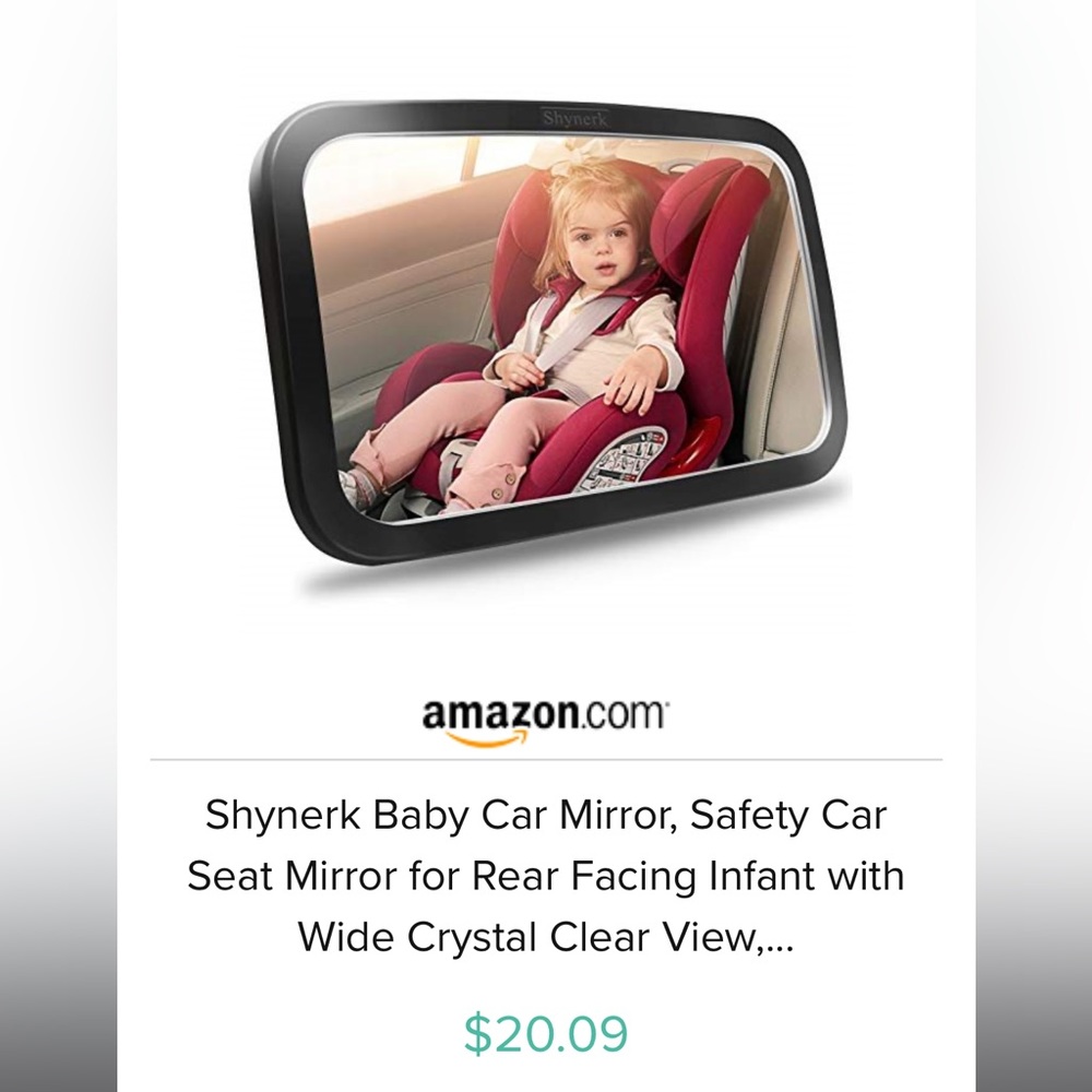 Baby car mirror